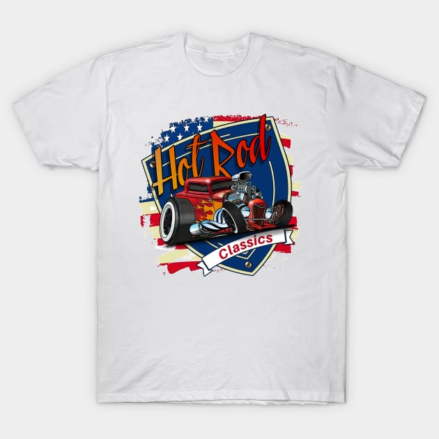 Hot Rod Classics T-Shirt by Wilcox PhotoArt